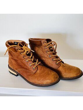 Kodiak Womens Brown Leather Waterproof Lace-Up Boots Sz 8.5 US Gorpcore Utility